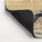 Katsushika Hokusai - Boy Viewing Mount Fuji マウスパッド (コーナー)