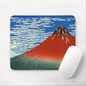 Katsushika Hokusai - Fine Wind, Clear Morning マウスパッド (マウス)