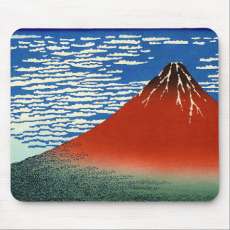 Katsushika Hokusai - Fine Wind, Clear Morning マウスパッド