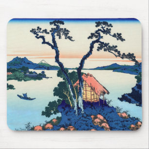 Katsushika Hokusai - Lake Suwa in Shinano province マウスパッド