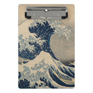 Katsushika Hokusai. The Great Wave off Kanagawa ミニクリップボード