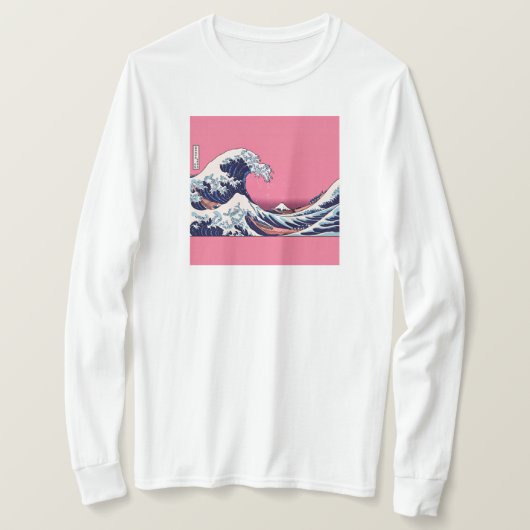 KATSUSHIKA Hokusai - Thirty-six Views of Mt. Fuji Tシャツ (デザイン正面)