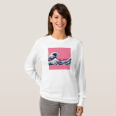 KATSUSHIKA Hokusai - Thirty-six Views of Mt. Fuji Tシャツ (正面フル)