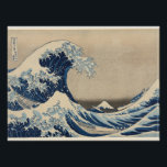 Katsushika Hokusai,Under the Wave off Kanagawa  ポスター<br><div class="desc">Under the Wave off Kanagawa (Kanagawa oki nami ura),  also known as The Great Wave,  from the series Thirty-six Views of Mount Fuji (Fugaku sanjūrokkei)
Works by leading Japanese artists. Beautiful Japanese landscapes are depicted.</div>