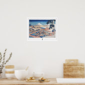 Katsushika Hokusai Zedign Art Poster #46 ポスター (キッチン)