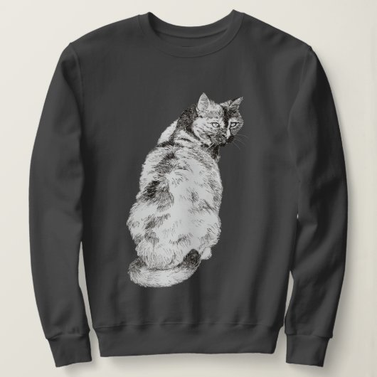Katt スウェットシャツ (デザイン正面)