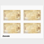 Katverse蔵書票 長方形シール (シート)