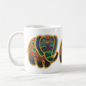 katy+bratun、動物、marookat コーヒーマグカップ (左)