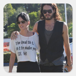 Katy Perry et Russel Brand スクエアシール