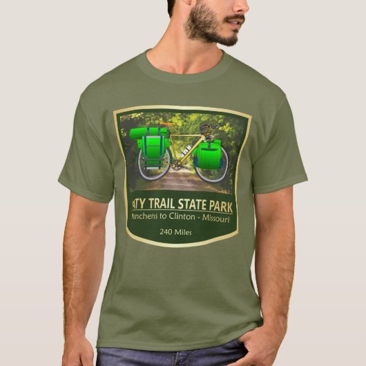 Katy Trail (bike2) Tシャツ (正面)