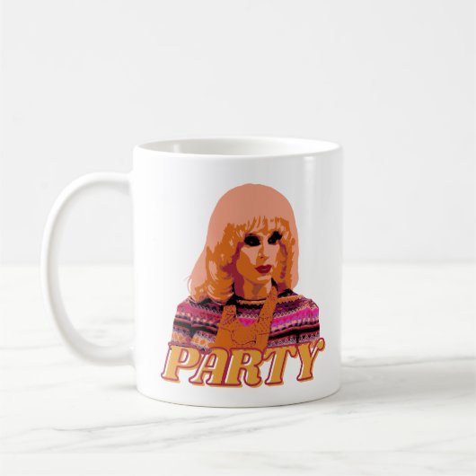 Katya Zamo Party コーヒーマグカップ (左)