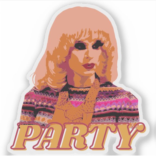 Katya Zamo Party シール (正面)