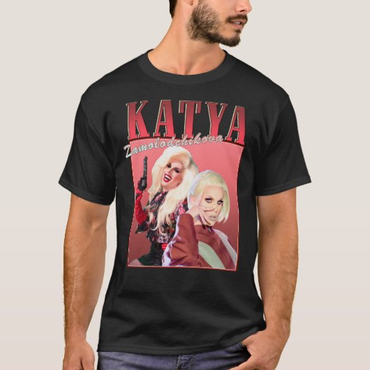 Katya Zamolodchikova Retro Design Classic T-Shirt Tシャツ (正面)