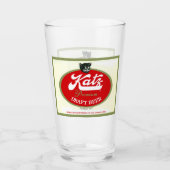 Katz 荷車を引く Beer、Drewrys、シカゴ、IL タンブラーグラス (正面)