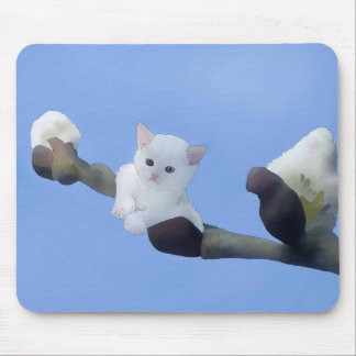 Kätzchenfrühling マウスパッド