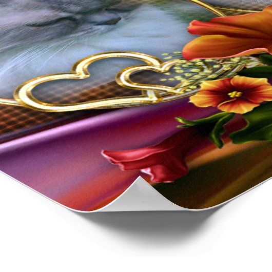 Katze2フュールリロ ポスター (角)