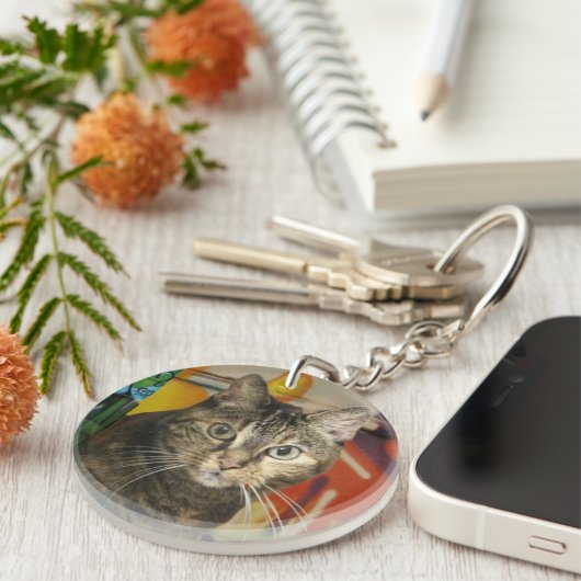 Katze キーホルダー (正面右)