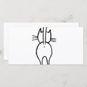 Katze サンキューカード (正面/裏面)