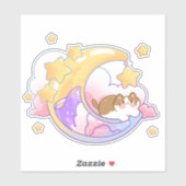 Katze auf dem Mond シール (シート)