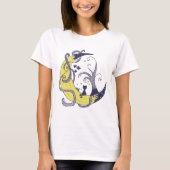 Katze im Mondshirt Tシャツ (正面)