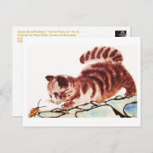Katze Nr.32 * Katzen-Postkarten * Cat-Art – ポストカルテ ポストカード (正面/裏面)
