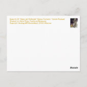 Katze Nr.38 * Katzen-Postkarte * Cat-Art-Postkarte ポストカード (裏面)