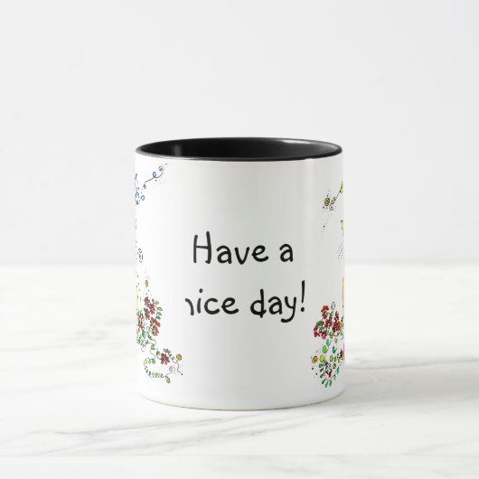 Katzen-Becher マグカップ (中央)