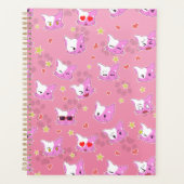 Katzen - Kätzchen - Comickatzen Muster Planer プランナー手帳 (正面)