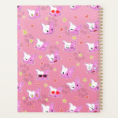 Katzen - Kätzchen - Comickatzen Muster  Planer プランナー手帳 (裏面)