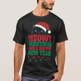 Katzen Weihnachten Tシャツ
