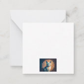 Katzenaugen schauen dich an ノートカード (裏面)