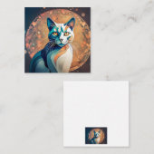 Katzenaugen schauen dich an ノートカード (正面/裏面)