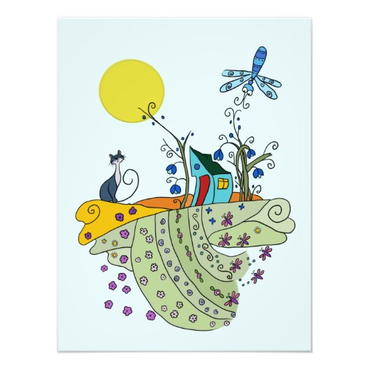 Katzenhaus フォトプリント (正面)