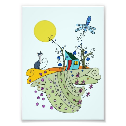 Katzenhaus フォトプリント (正面)