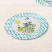 Katzenhaus ラウンドペーパーコースター (アングル)