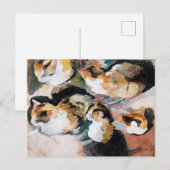 Katzenstudien(Cat勉強) 1909 シーズンポストカード (正面/裏面)