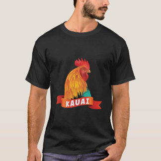 Kauai Chicken Rooster Style Garden Tシャツ