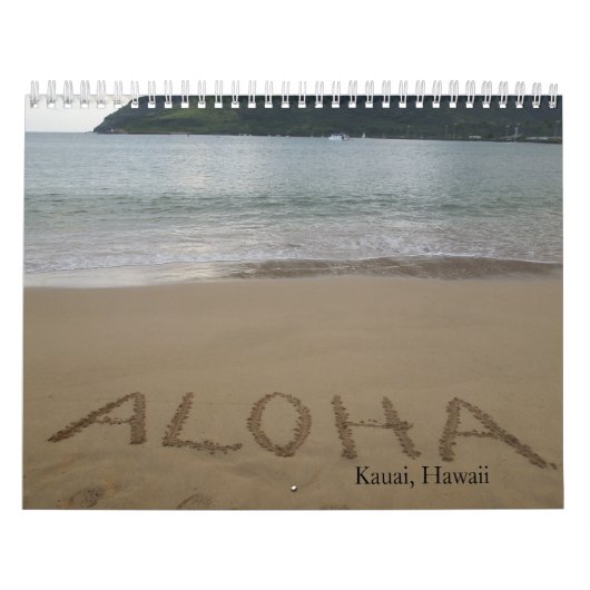 Kauai Hawaii カレンダー (カバー)