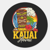 Kauai Hawaii  ラウンドシール (正面)