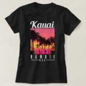 Kauai, Hawaii Beach Design Tribal Turtle Gift  Tシャツ (デザイン正面)