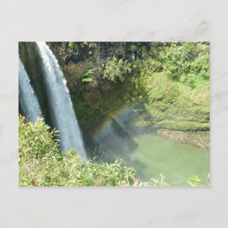 Kauai Hawaii WailuaFalls ポストカード