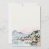 Kauai Hawaii Watercolor Landscape Birthday 招待状 (裏面)