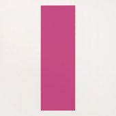 Kauai Jungle Hawaiian Hibiscus and Palms - Fuchsia ヨガマット (裏面)