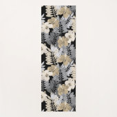 Kauai Jungle Hawaiian Hibiscus and Palms - Neutral ヨガマット (正面)