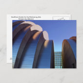 Kauffmanの中心のカーブおよび影、カンザスシティ ポストカード (正面/裏面)