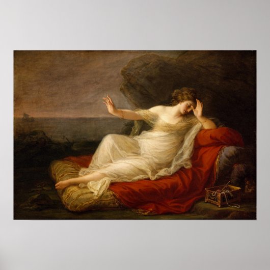 Kauffman - AriadneはTheseusによって放棄された ポスター (正面)