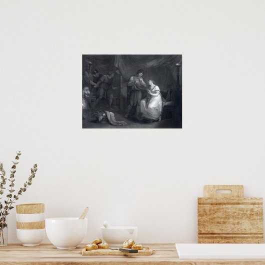 Kauffman - Scene From Troilus and Cressida ポスター (キッチン)