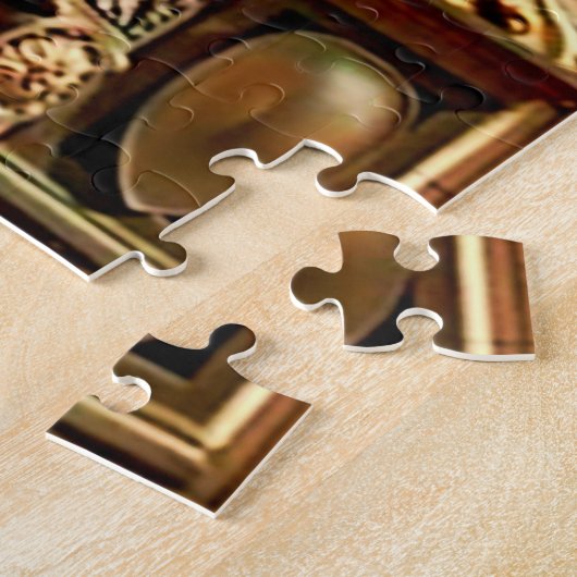 "Kaufmannの時計の下で私に"のパズル会って下さい ジグソーパズル (側面)