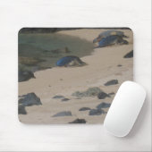 KauiのNa Paliのウミガメはmousepadを惰走させます マウスパッド (マウス)