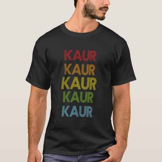 Kaur Name Tシャツ (正面)